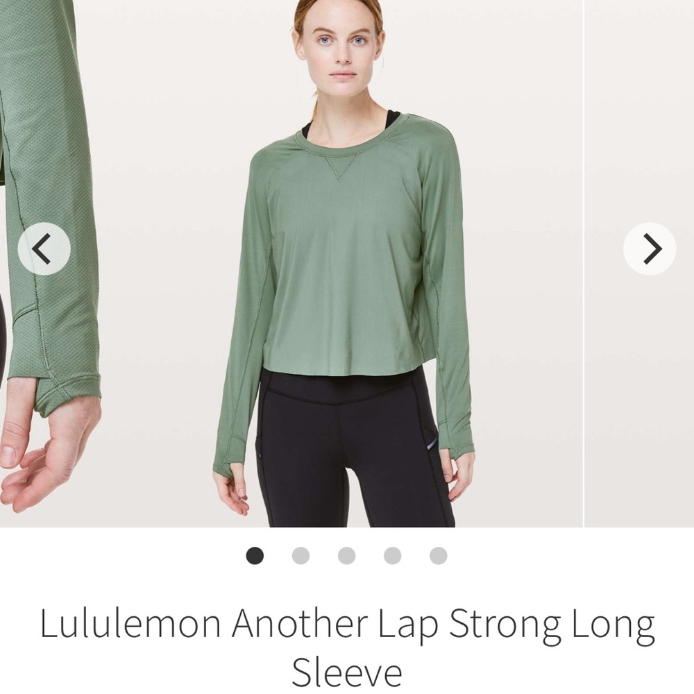 Lululemon another lap strong long sleeve
